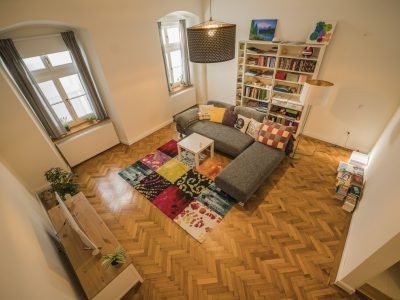 Restaurare parchet Mitropoliei – parchet original montat în brăduț